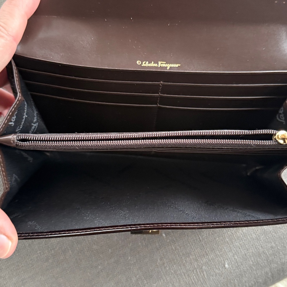 Salvatore Ferragamo Suede Wallet - Picture 5 of 9